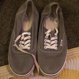 Grey Vans Size 8.5